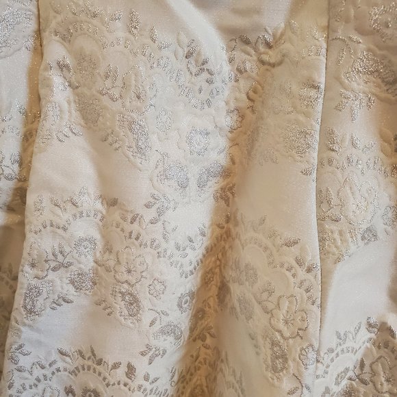 Wedding/Occassion Dress - Ivory Jaquard - BNWT - Picture 7 of 11
